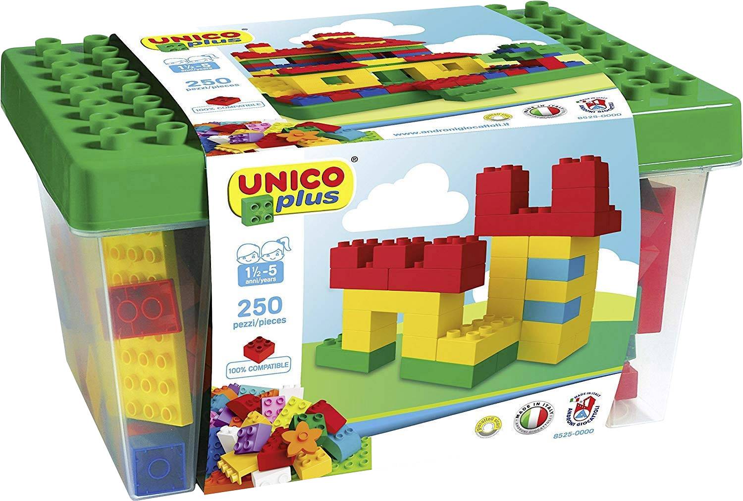 Blocs de construction unico Box 250 pcs 7.303977