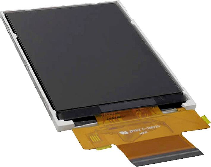 Display Elektronik Écran LCD blanc 240 x 320 Pixel (l x H x P) 50 x 69.2 x 2.5 mm DEM240320KTMH-PW-N