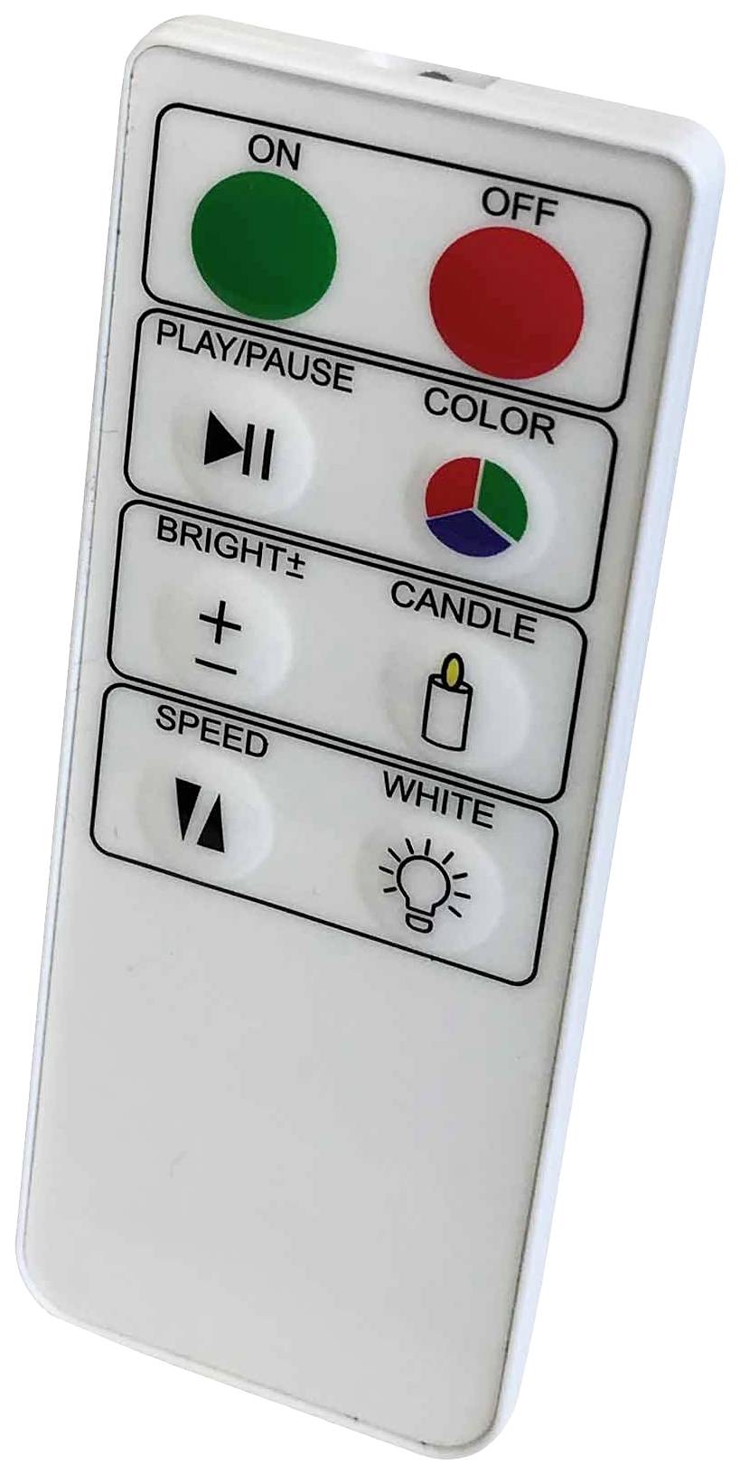Megatron MT69081 Litta M Lampe de table à LED d'extérieur 2.4 W RVBB blanc
