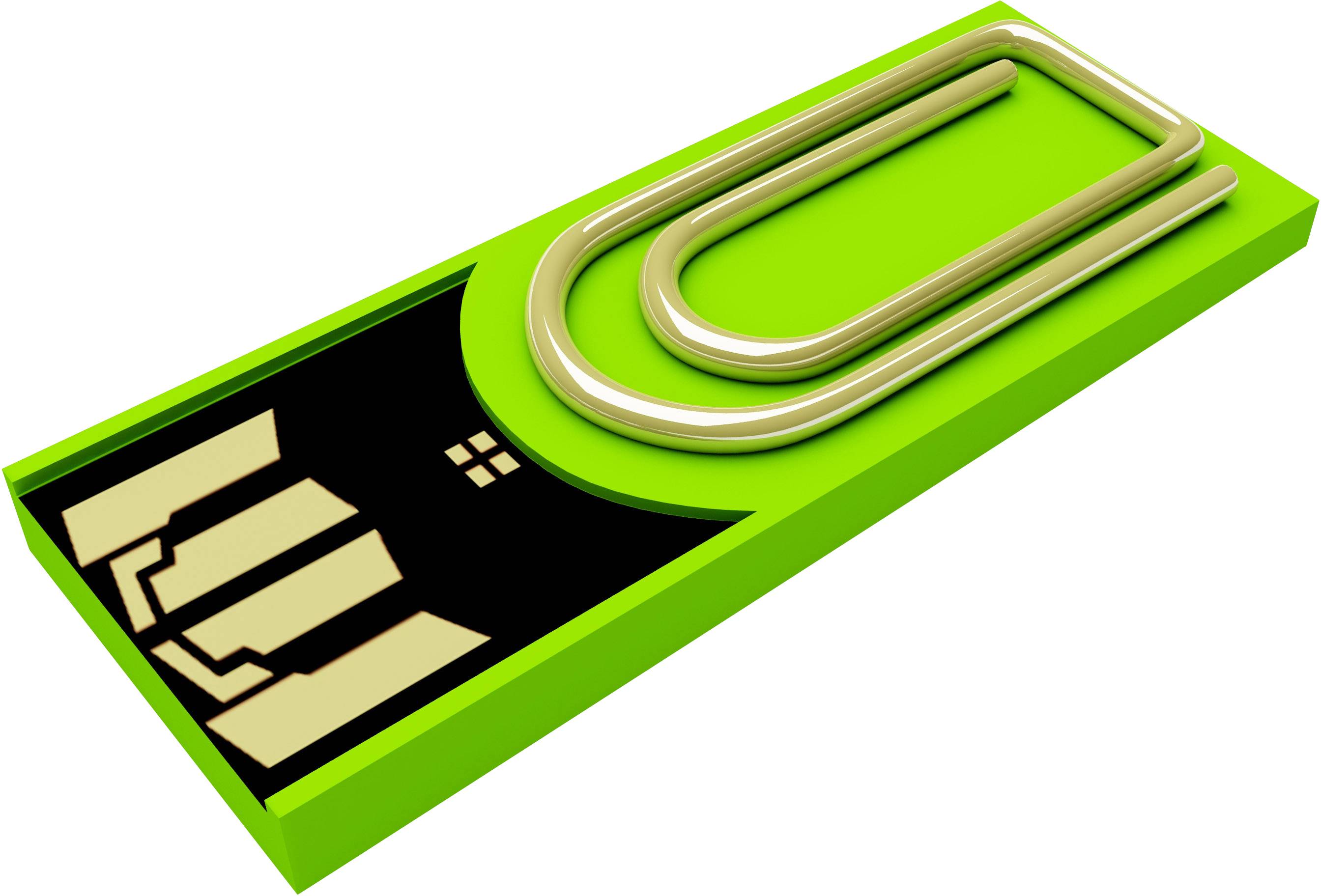 Xlyne Clip/Me Clé USB 8 GB vert Clip/Me USB 2.0