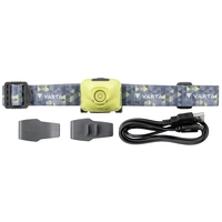 Lampe frontale LED Varta Outd.Sp. Ultralight H30R lime à batterie 100 lm 18631201401 Lampe frontale LED Varta Outd.Sp. Ultralight H30R lime à batterie 100 lm 18631201401
