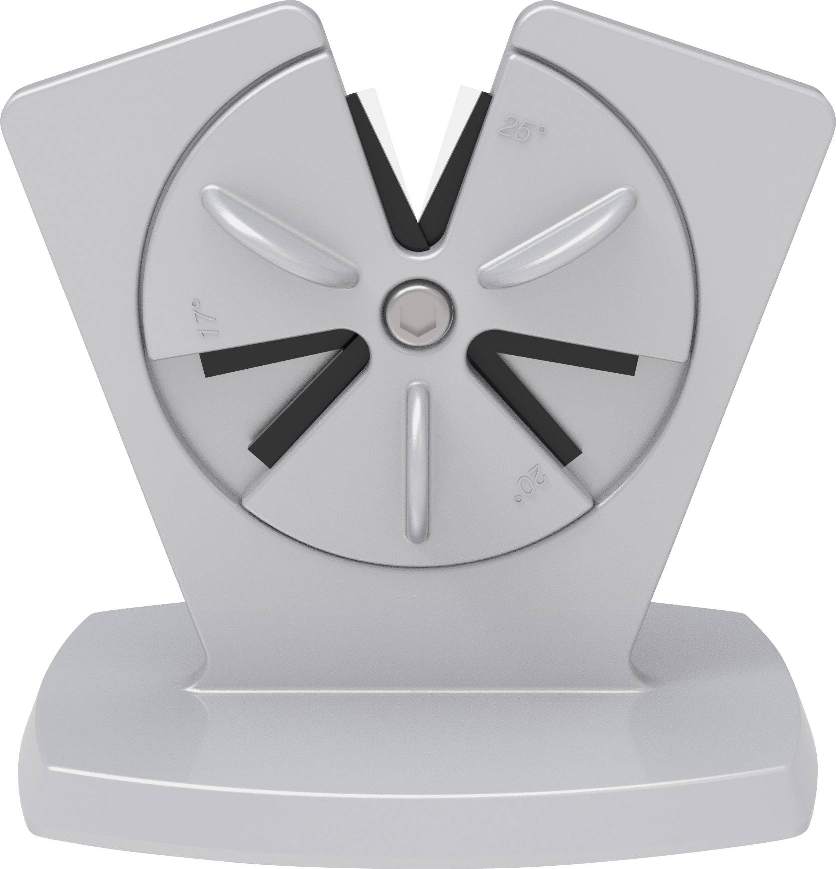 GourmetMaxx Messerschärfer Silber