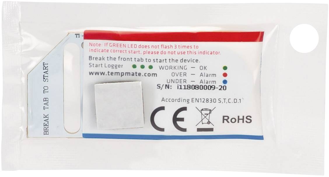 tempmate Indicateur de température -20 à +50 °C