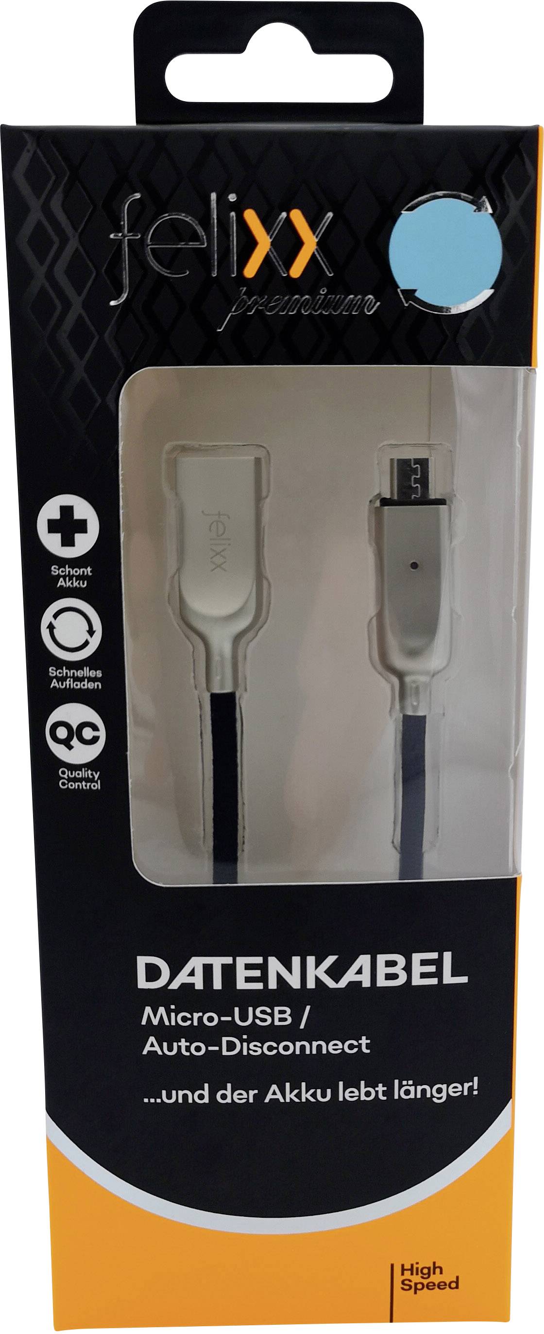 Felixx Premium de téléphone portable Cordon [1x USB mâle - 1x Micro USB mâle]