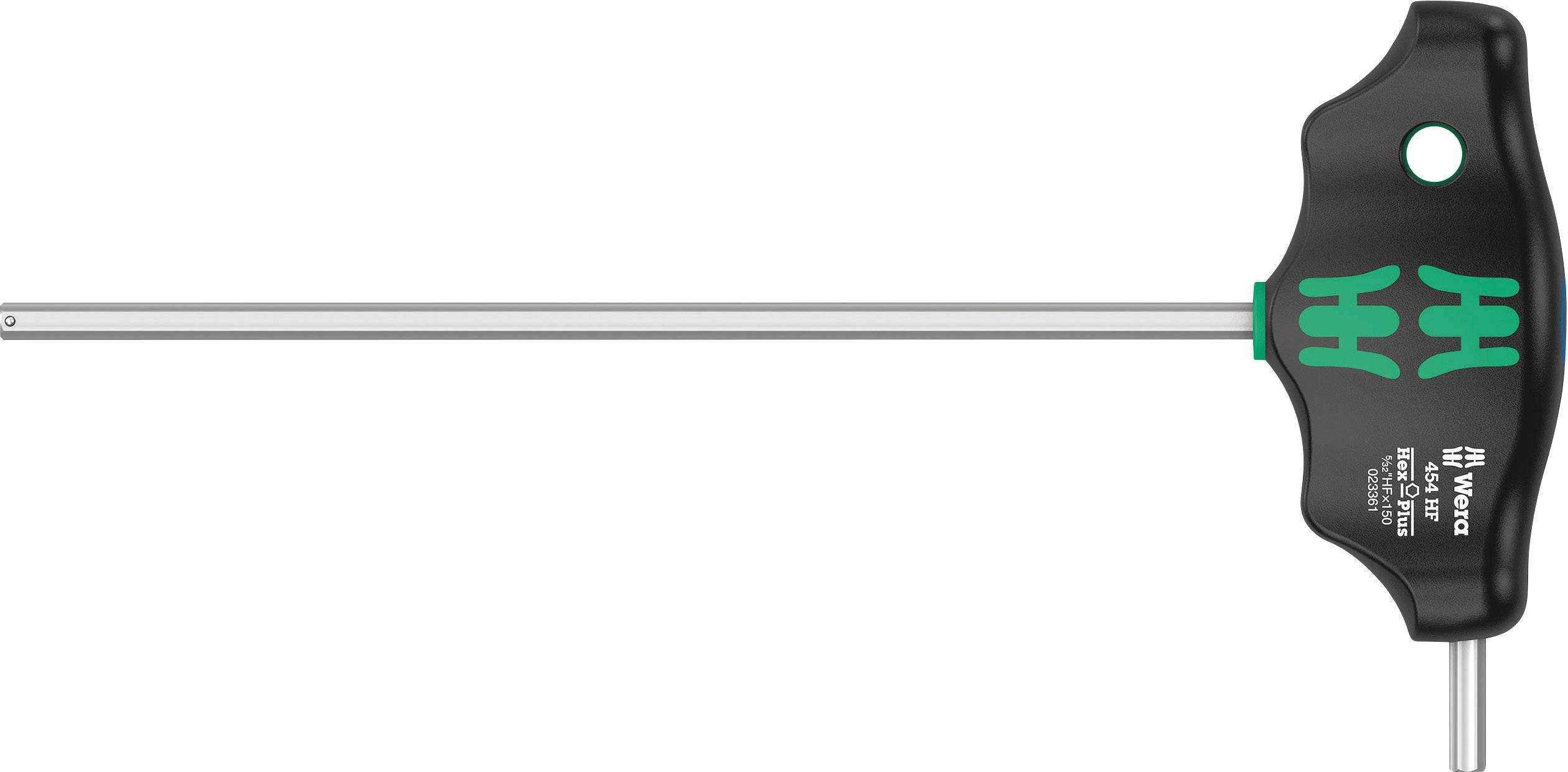 Wera 454 Imperial HF Clé coudée pour vis à 6 pans creux Largeur sur pans (en pouces): 5/32 pouces Longueur de la lame: 150 mm