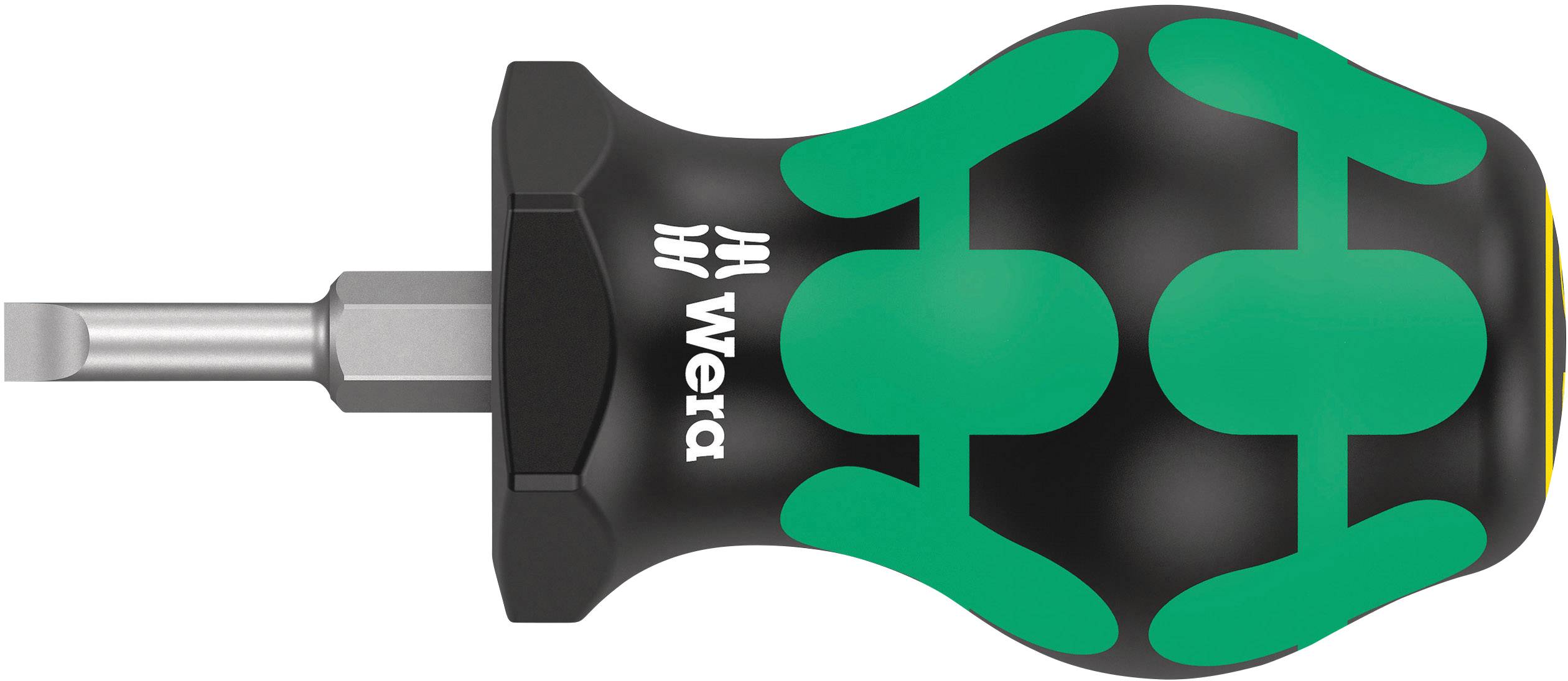 Wera 335 Stubby Tournevis pour vis à fente Largeur de la lame: 4 mm Longueur de la lame: 25 mm