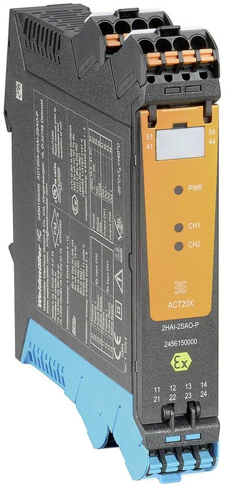 Weidmüller ACT20X-2SAI-2HAO-P 2456170000 Convertisseur de signal 1 pc(s)