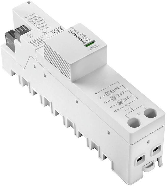 Weidmüller 2674410000 VPU ZPA I 3+1 RA 300/12,5 Limiteur de surtension Protection anti-surtension pour: armoire de distribution