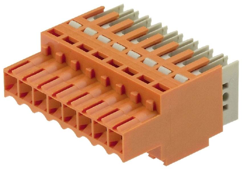 Weidmüller Boîtier femelle pour câble Nbr total de pôles 6 Pas: 3.5 mm 1750830000 50 pc(s)