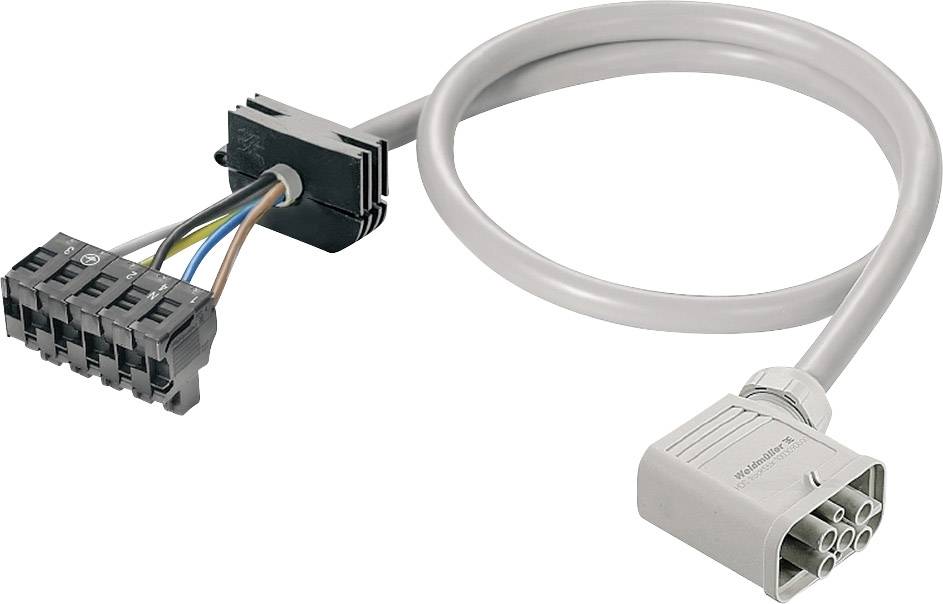 Weidmüller 8000005228 FPL 4G2.5/P/Q4KW/2 Câble de raccordement flexible: - rigide: - 1 pc(s)