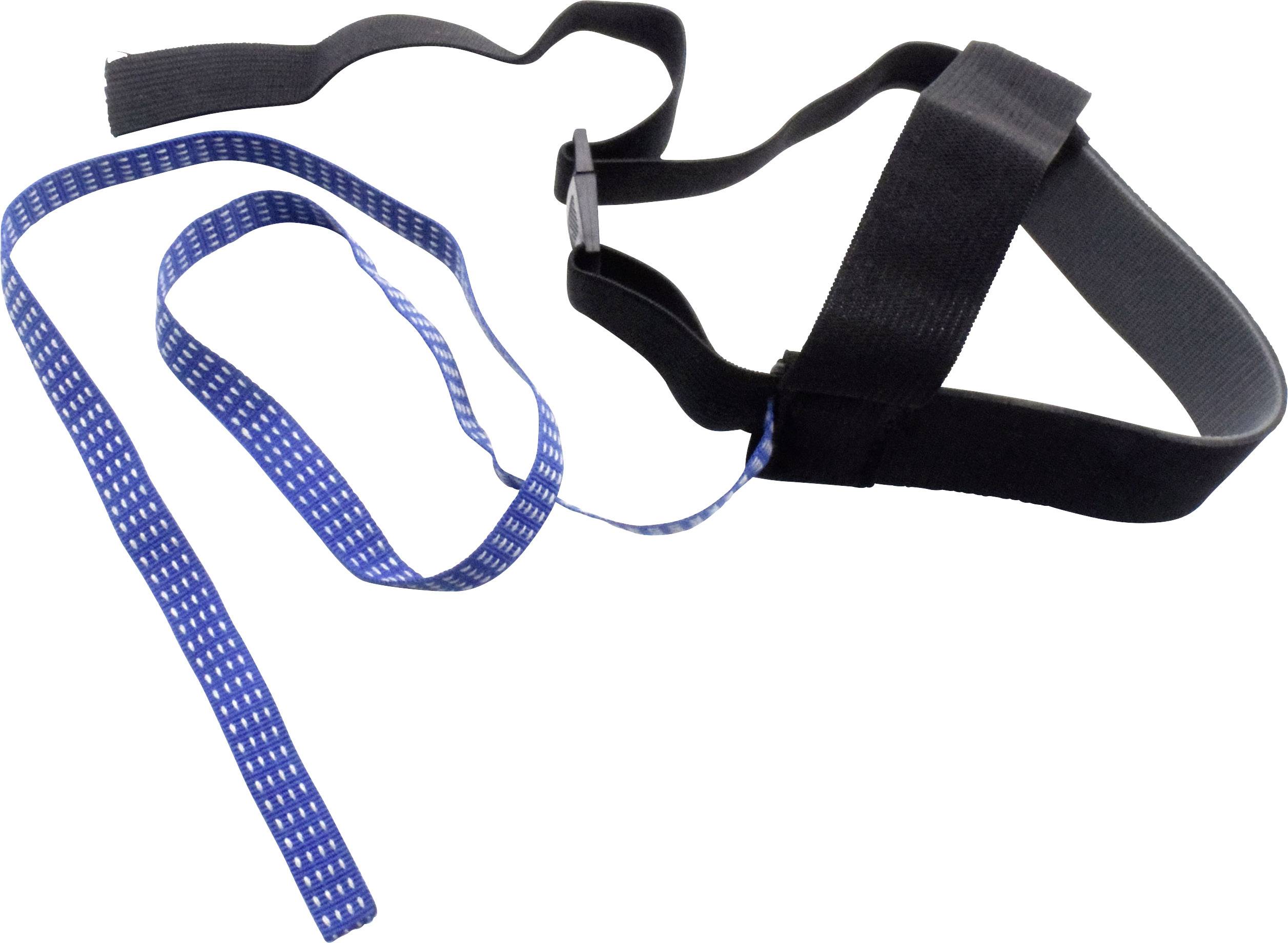 Quadrios Bracelet de cheville antistatique (ESD) 1 pc(s) noir, bleu