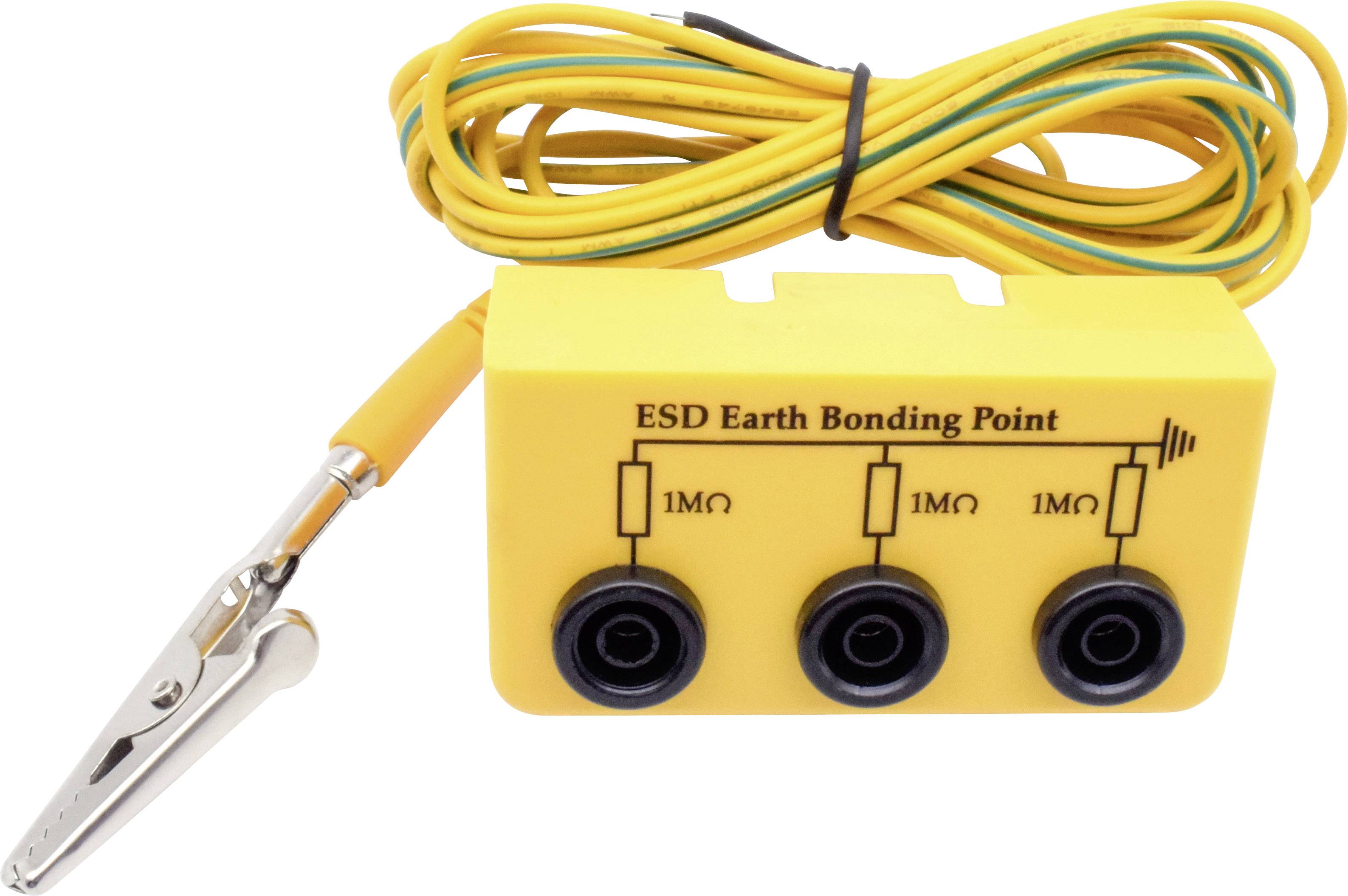 Quadrios Boîtier de mise à la terre antistatique (ESD) 3.00 m femelle