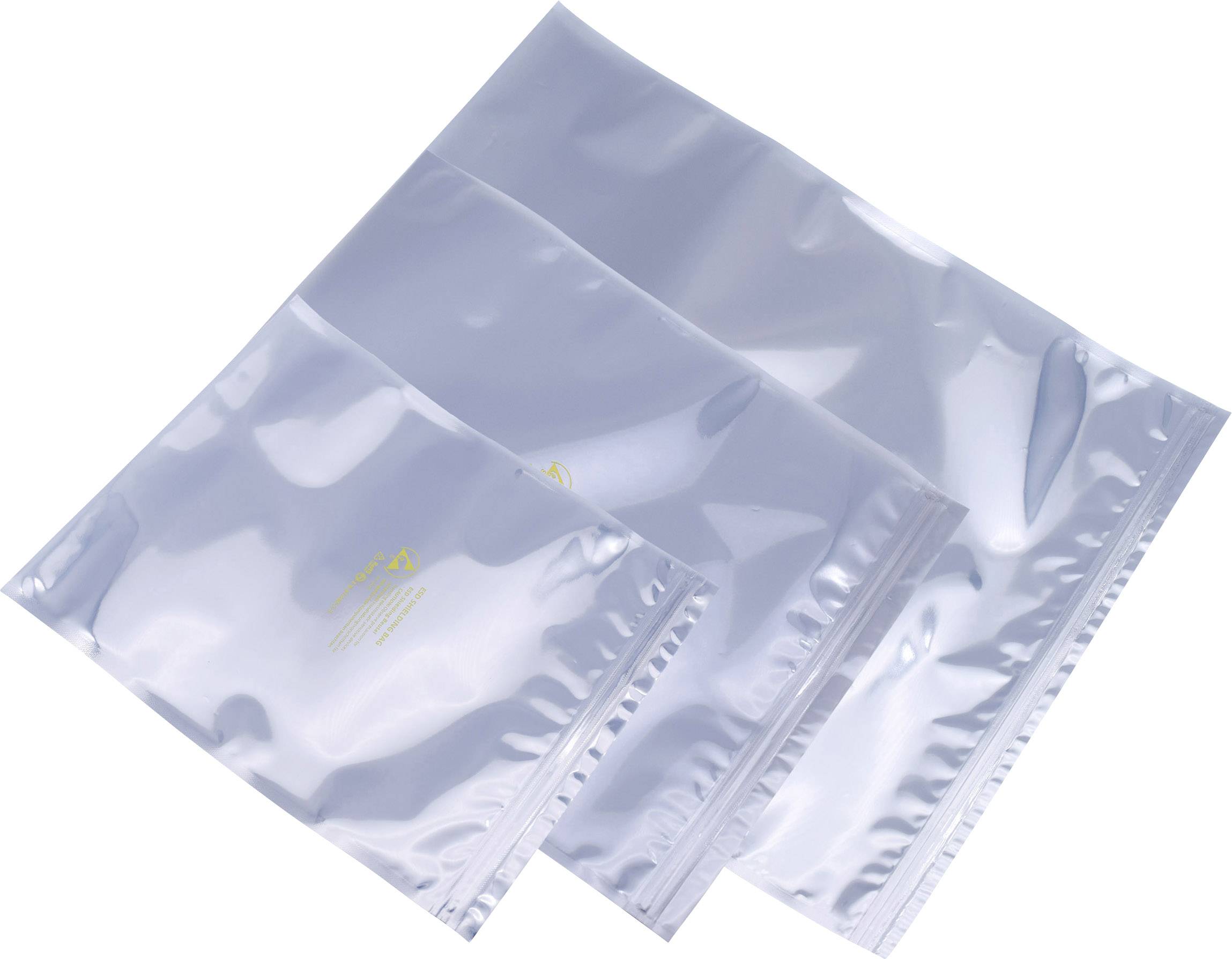Quadrios Sachet antistatique (ESD) blindé Lettre d'identification ESD S 18 pc(s)
