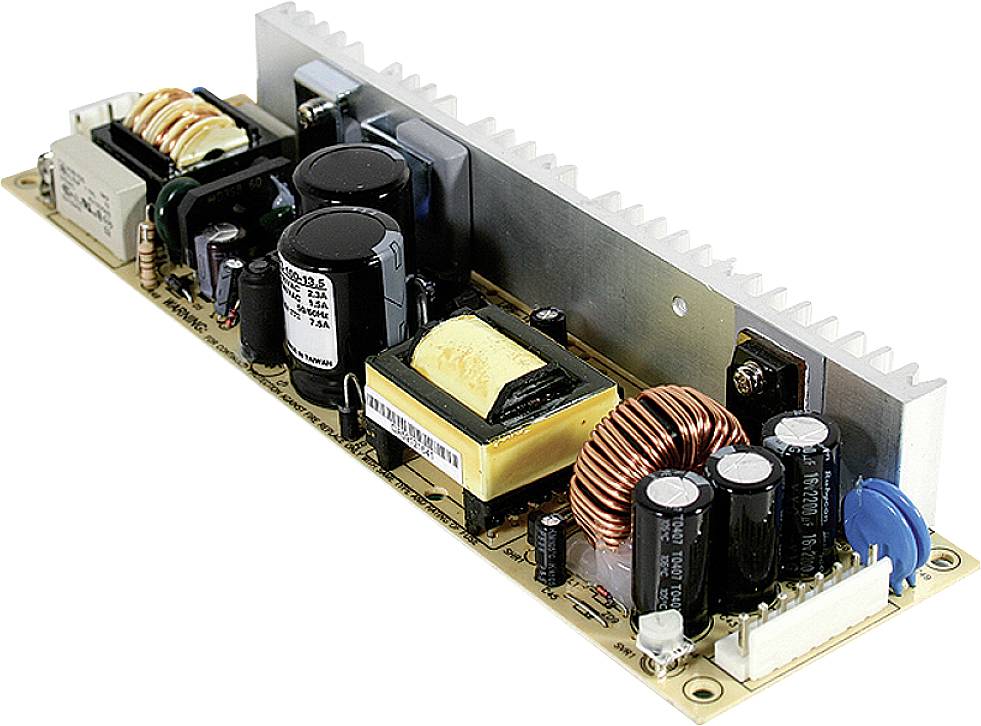 Mean Well LPS-100-12 Module d'alimentation CA/CC, ouvert 12 V/DC 8.4 A tension de sortie réglable, changement de plage