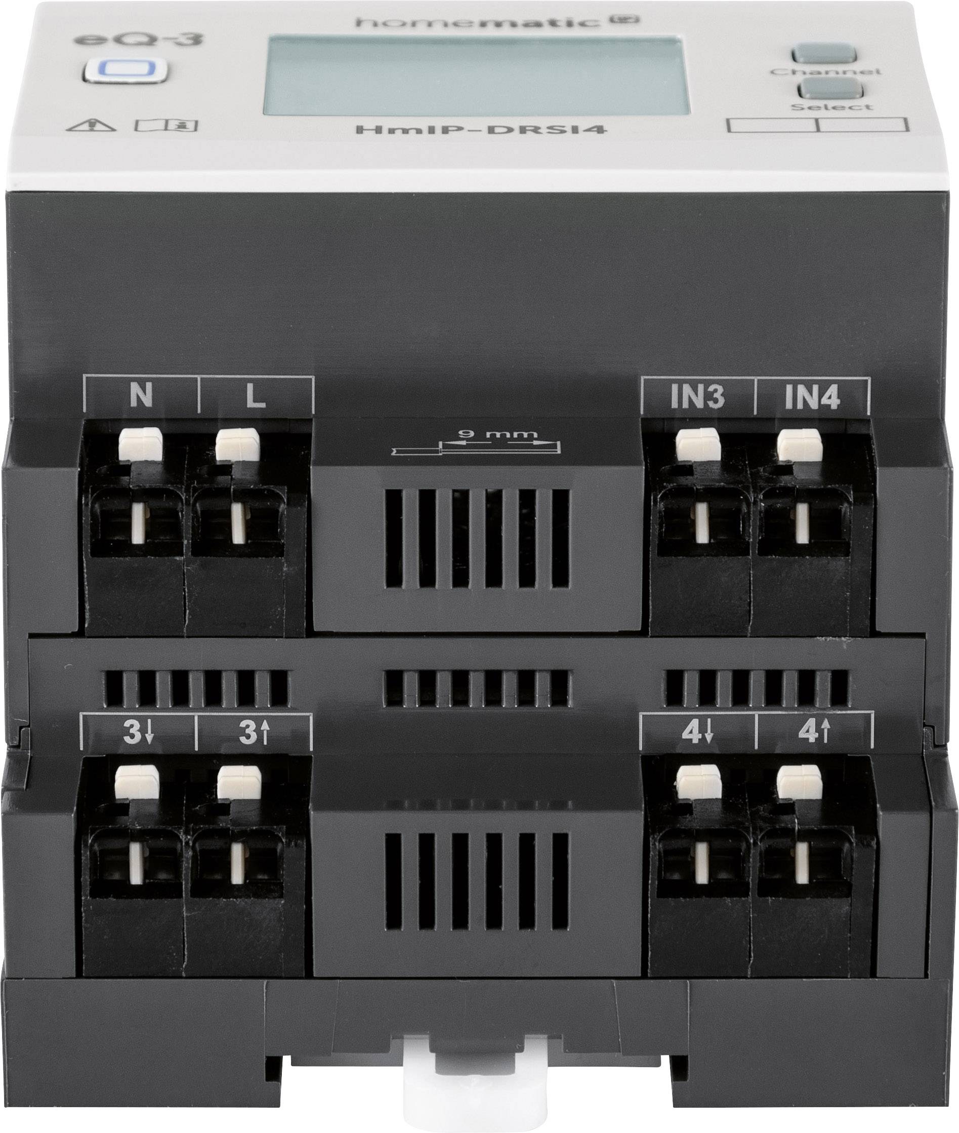 Homematic IP sans fil Actionneur de commutation HmIP-DRSI4