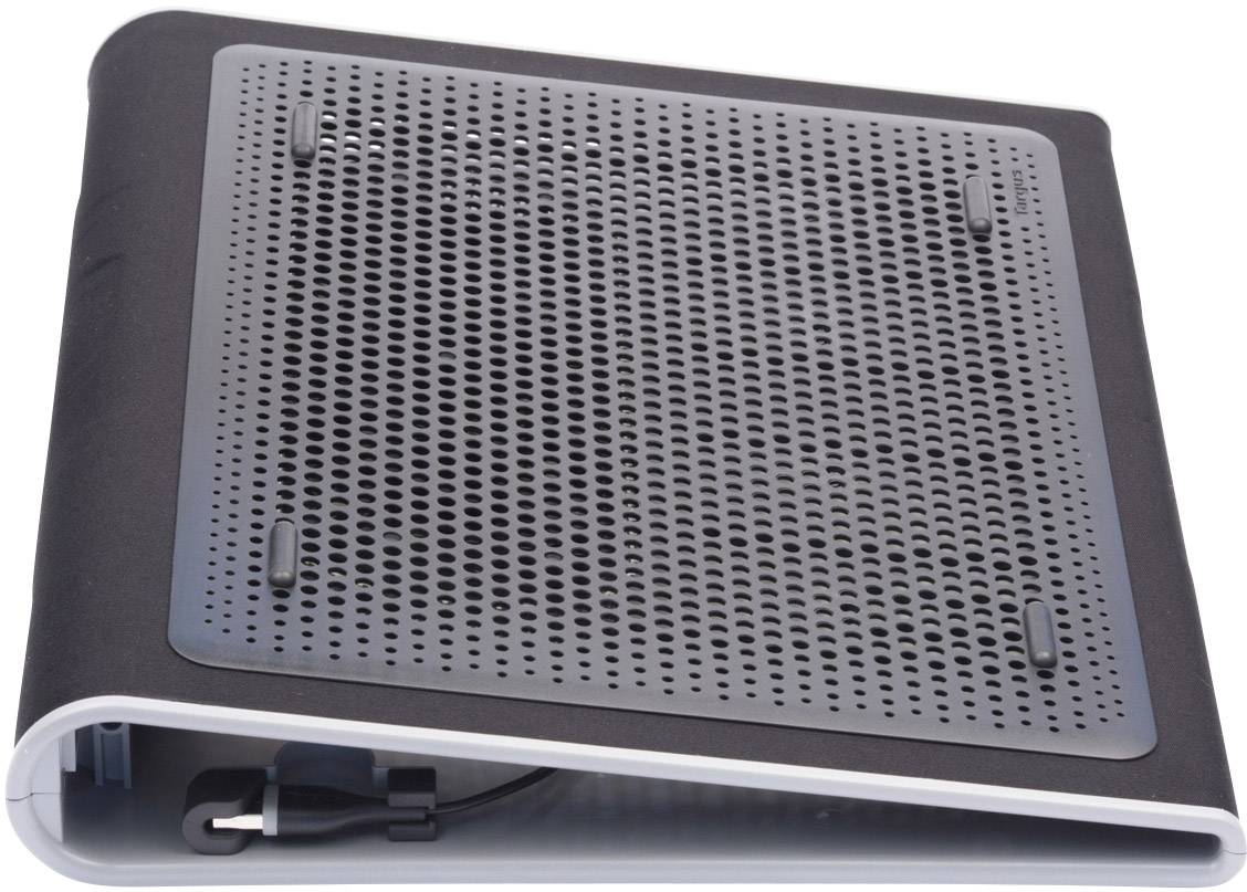 Un support ergonomique pour ordinateur portable avec structure en maille pour la ventilation, légèrement incliné pour un meilleur angle de vue et un confort optimal.