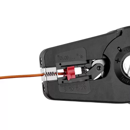 Pince à dénuder automatique Knipex PreciStrip 16 12 52 195 0.08 à 16 mm Pince à dénuder automatique Knipex PreciStrip 16 12 52 195 0.08 à 16 mm