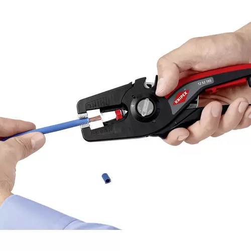 Pince à dénuder automatique Knipex PreciStrip 16 12 52 195 0.08 à 16 mm Pince à dénuder automatique Knipex PreciStrip 16 12 52 195 0.08 à 16 mm