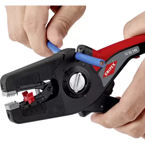 Pince à dénuder automatique Knipex PreciStrip 16 12 52 195 0.08 à 16 mm Pince à dénuder automatique Knipex PreciStrip 16 12 52 195 0.08 à 16 mm