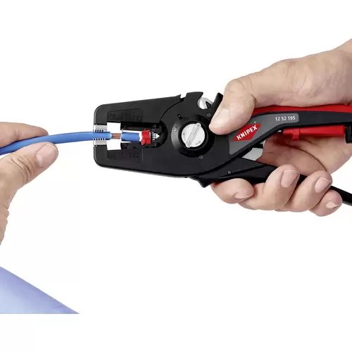 Pince à dénuder automatique Knipex PreciStrip 16 12 52 195 0.08 à 16 mm Pince à dénuder automatique Knipex PreciStrip 16 12 52 195 0.08 à 16 mm