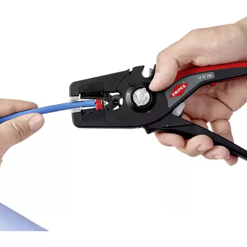 Pince à dénuder automatique Knipex PreciStrip 16 12 52 195 0.08 à 16 mm Pince à dénuder automatique Knipex PreciStrip 16 12 52 195 0.08 à 16 mm