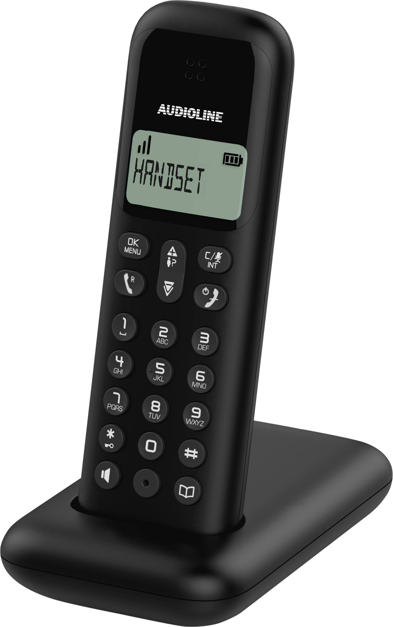 Audioline D285 Combiné DECT supplémentaire noir