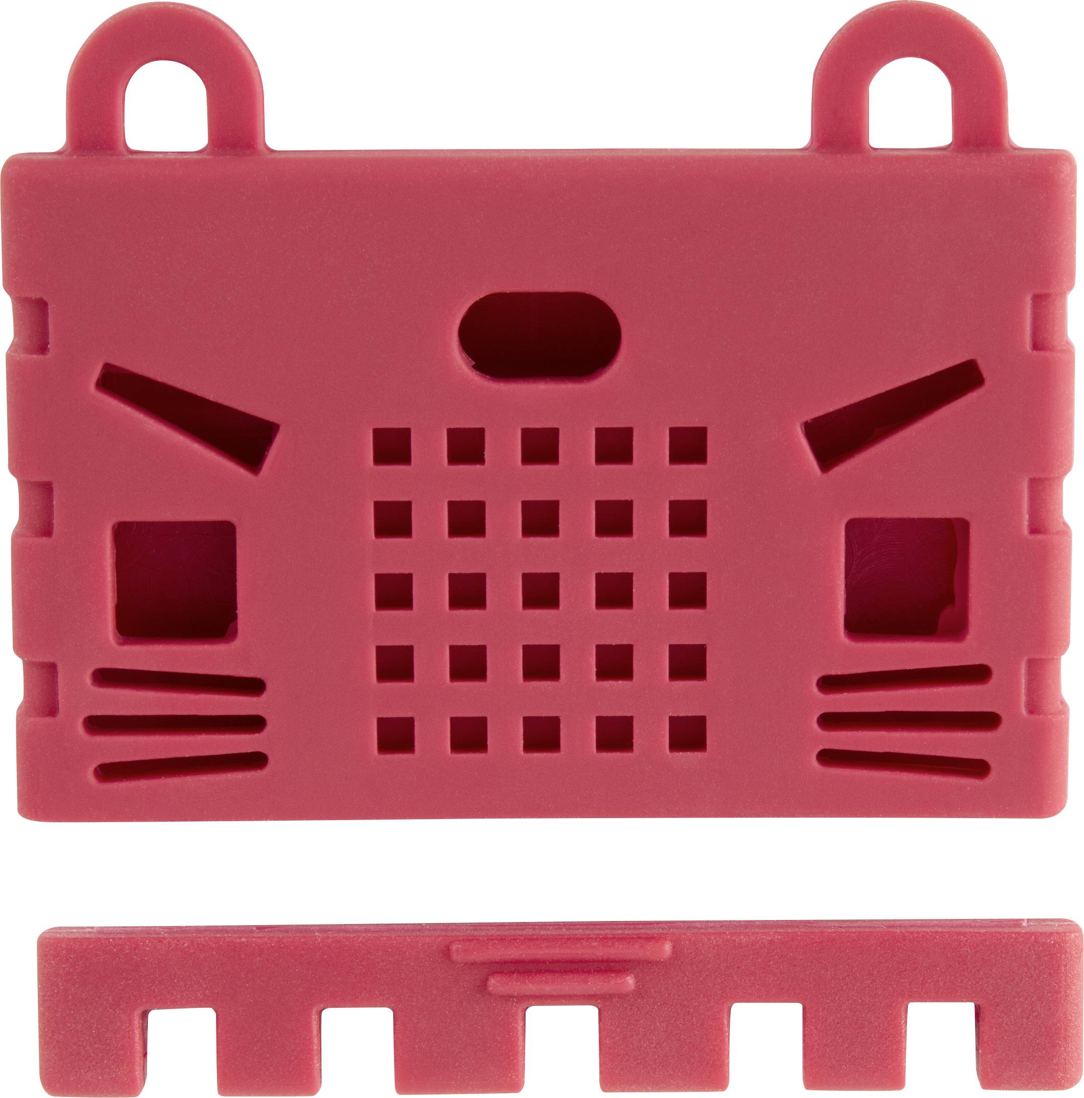 TRU COMPONENTS Boîtier MC Convient pour (kits de développement): BBC micro:bit rouge