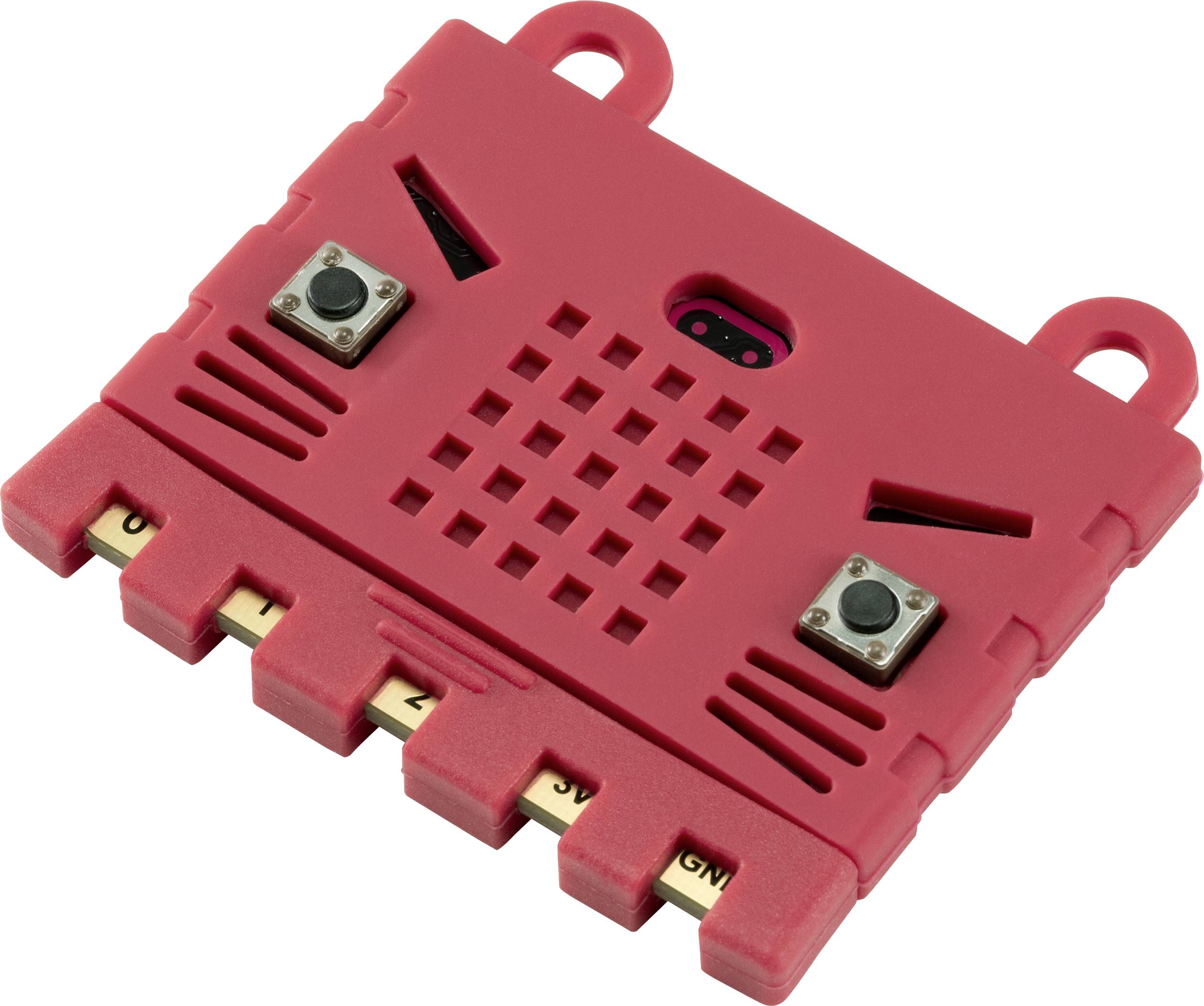 TRU COMPONENTS Boîtier MC Convient pour (kits de développement): BBC micro:bit rouge