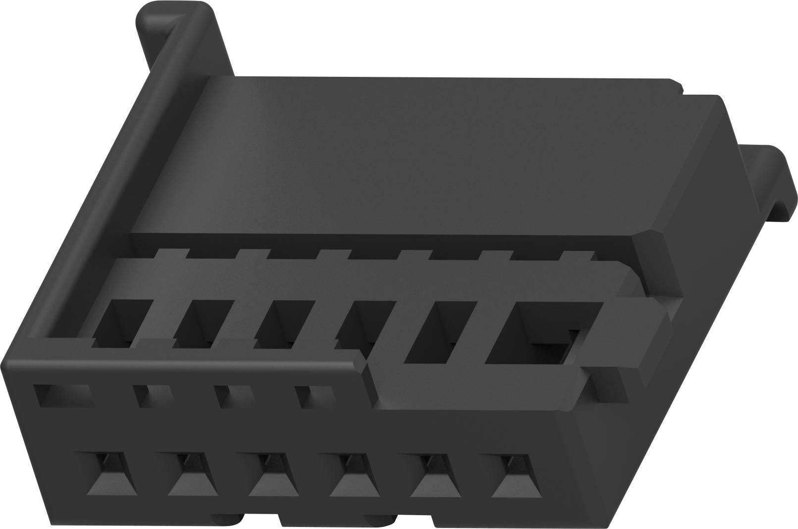 Boîtier femelle pour câble série AMP MQS TE Connectivity 1-969489-1 Nbr total de pôles 6