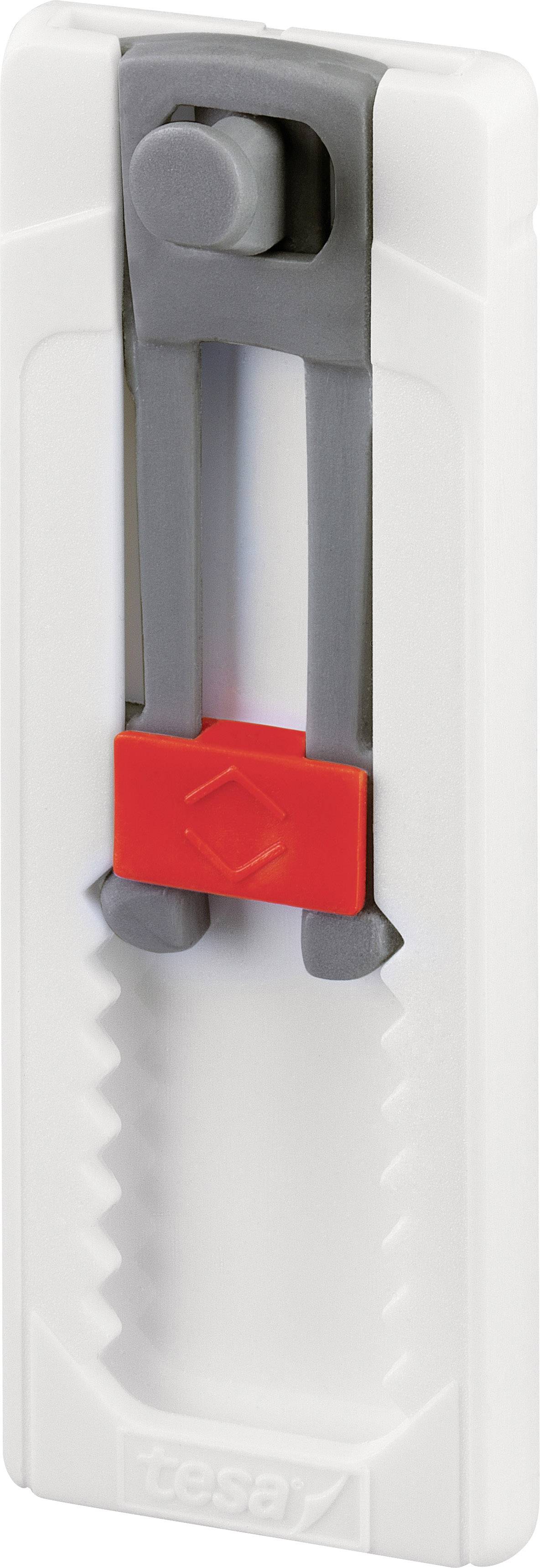 Un support de tuile en plastique blanc avec des éléments gris et rouges, utilisé pour fixer les tuiles sur le toit.