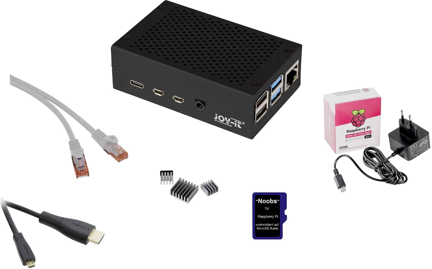Thin Client, Mini-PC (HTPC) Renkforce ARM Cortex™ A-72 (4 x 1.5 GHz) 4 GB 32 GB Noobs 1 pc(s)