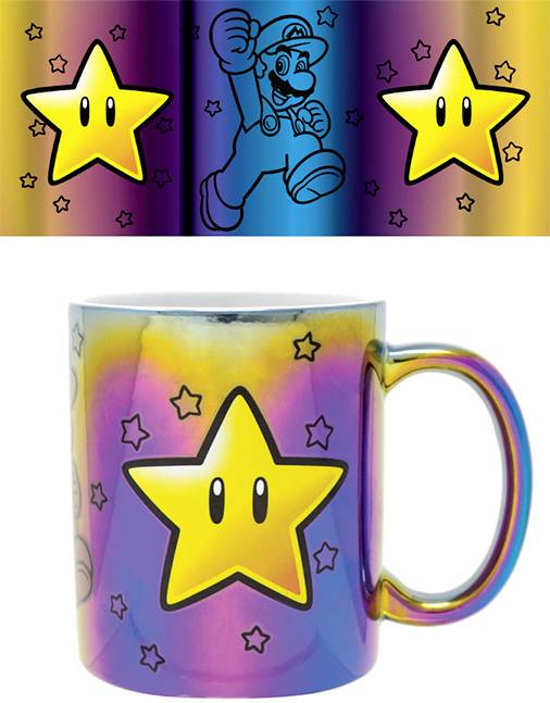 Pyramid International Tasse metallic Super Mario Star Power