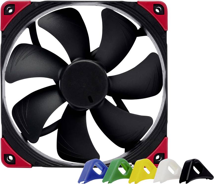 Noctua NF-A14 PWM chromax.black.swap Ventilateur pour PC (l x H x P) 140 x 140 x 25 mm