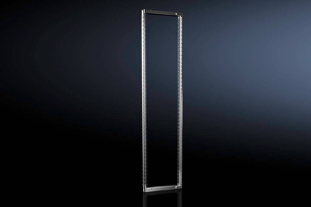 Cadre pivotant Rittal 8619014 Tôle d'acier (l x H) 482.6 mm x 45 UH 1 pc(s)