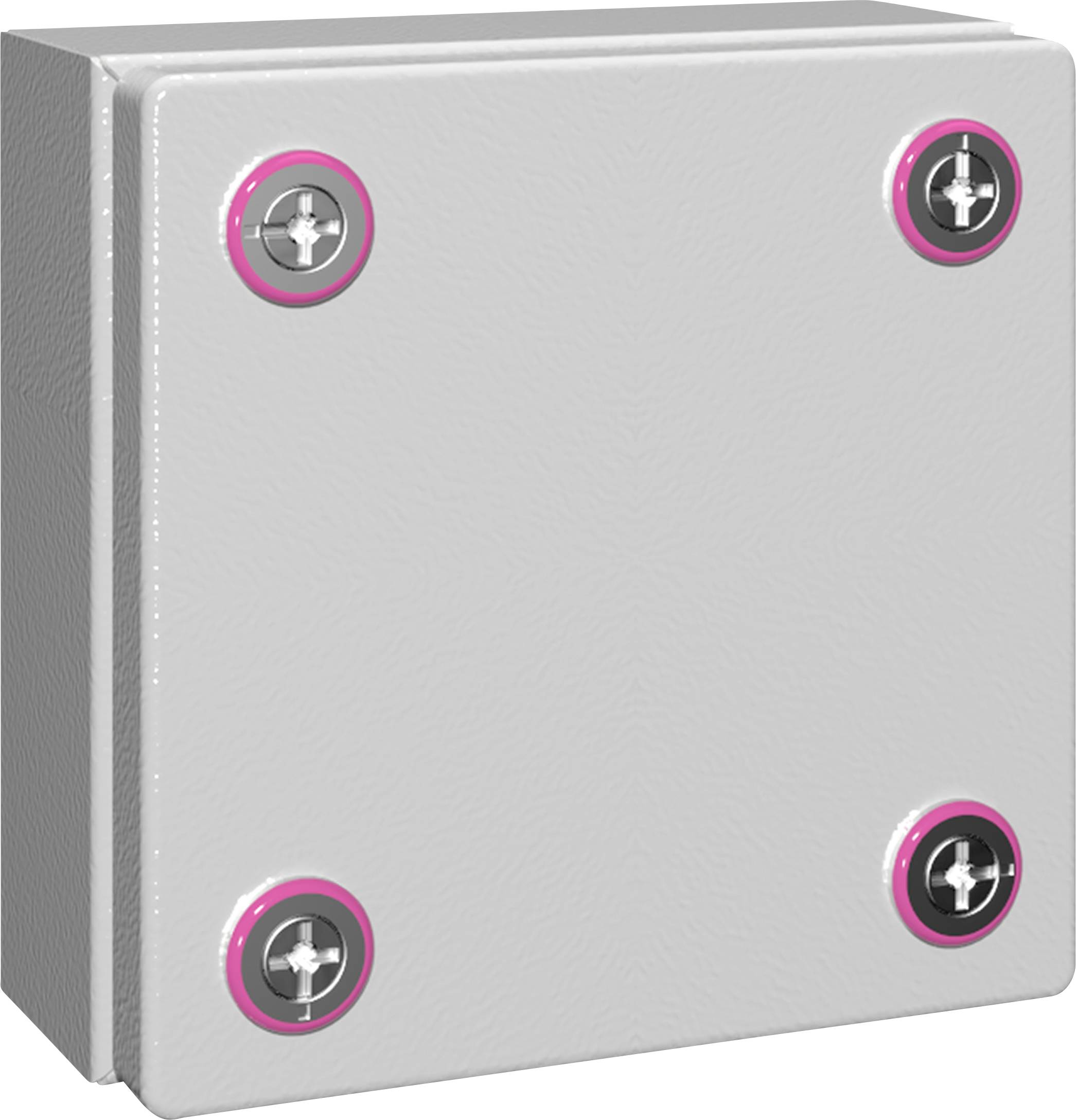 Rittal KX 1514.000 Coffret d'installation, Boîtier mural 150 x 150 x 80 Tôle d'acier gris clair 1 pc(s)