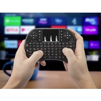 Renkforce RF-MWK-100 radio Clavier allemand, QWERTZ noir pavé tactile intégré Renkforce RF-MWK-100 radio Clavier allemand, QWERTZ noir pavé tactile intégré