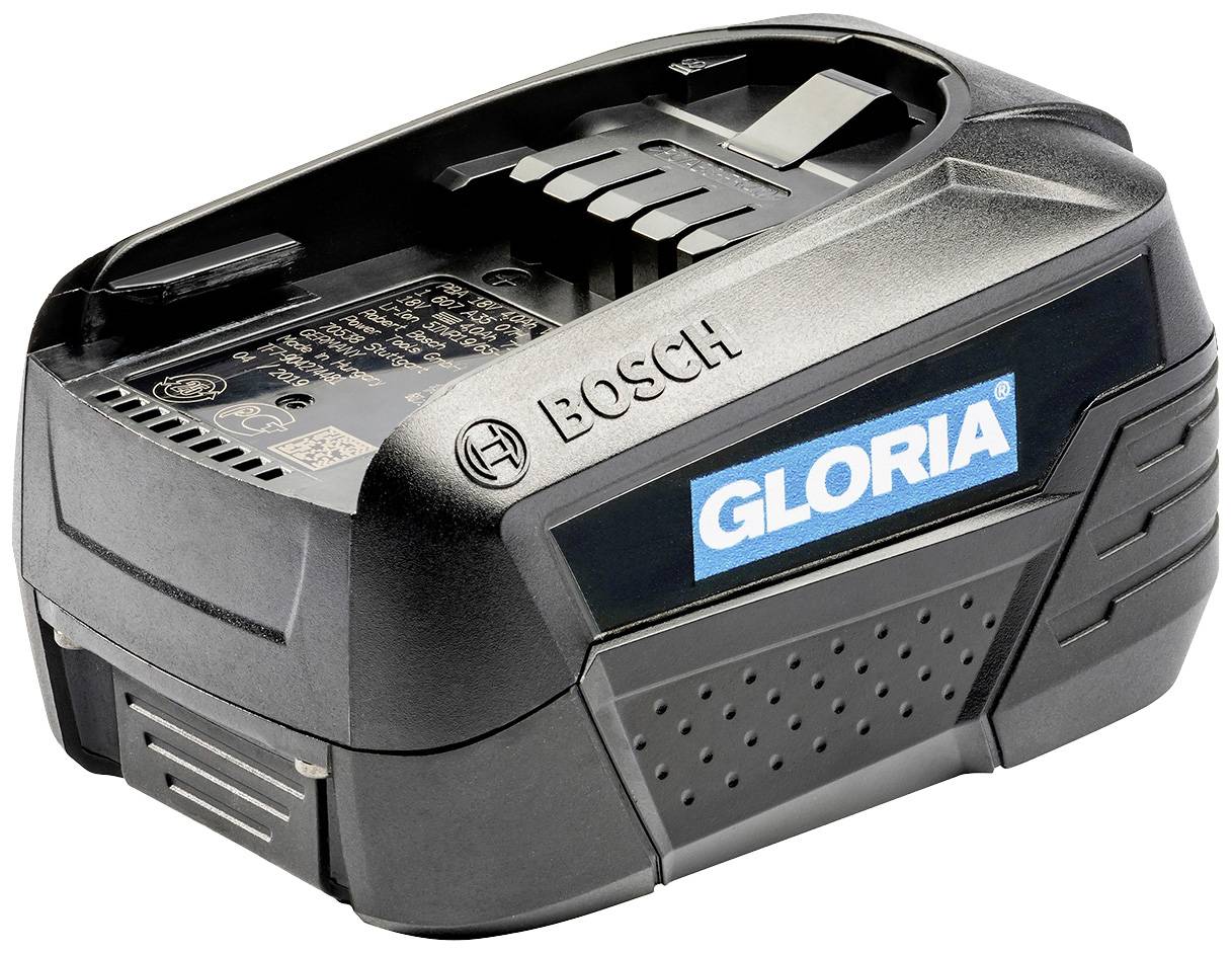 Gloria Haus und Garten 729102.0000 4.0 Ah Bosch Akku Batterie pour outil 18 V 4 Ah Li-Ion