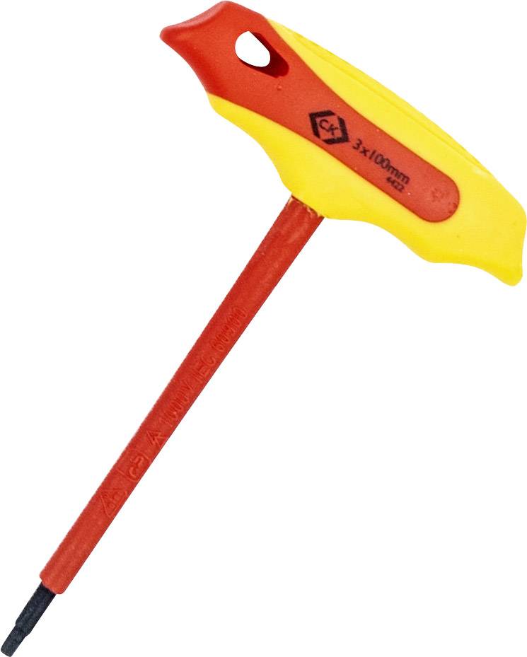 C.K T4422 03 VDE Clé mâle à six pans Taille (métrique): 3 mm