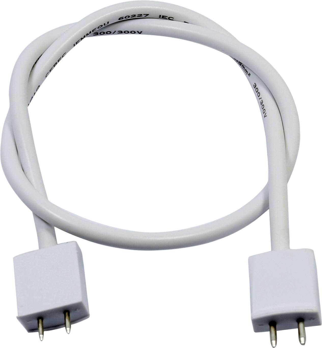 Heitronic 500610 MICANO Câble de raccordement 0.50 m blanc