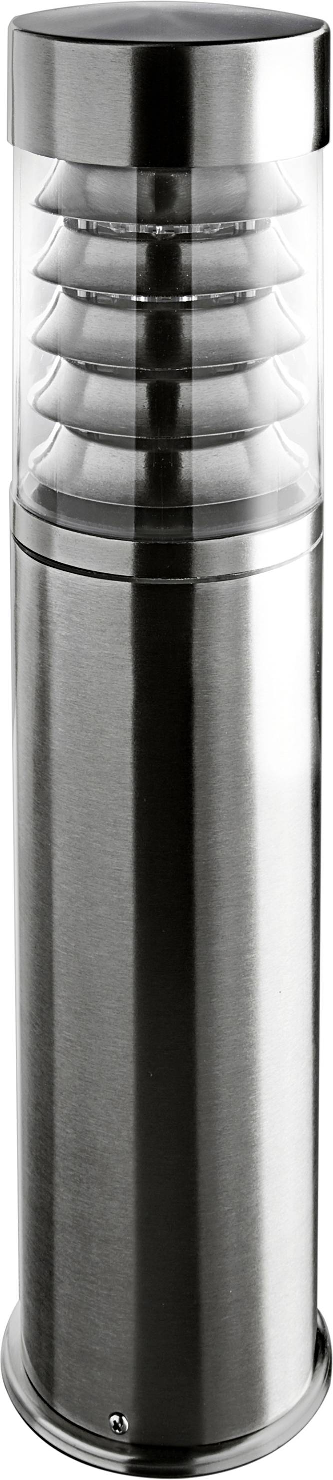 Lampadaire extérieur Heitronic 36994 SATURN LED E27 acier inoxydable