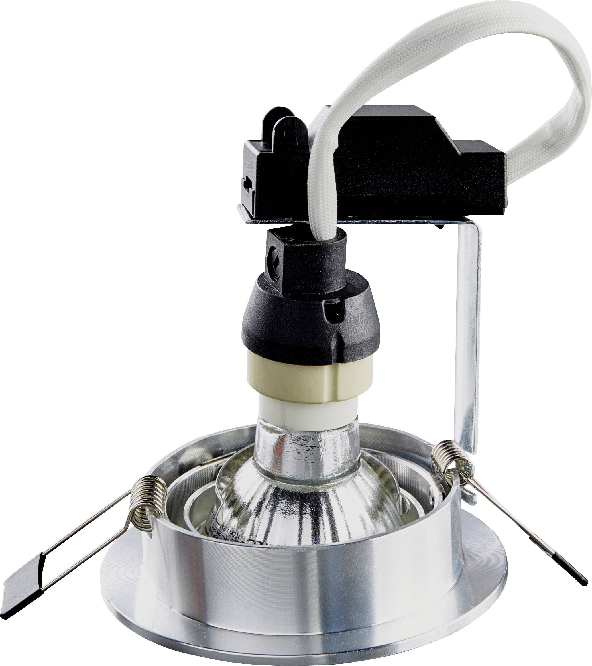 Heitronic 500591 DL7801 Spot encastrable LED LED intégrée 8 W aluminium