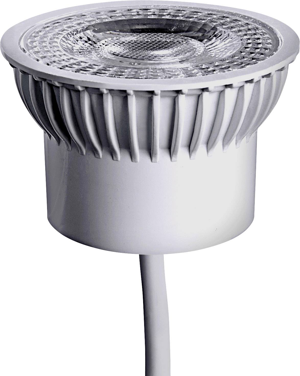 Heitronic 500669 Module LED CEE: F (A - G) 5 W blanc chaud IP20 blanc