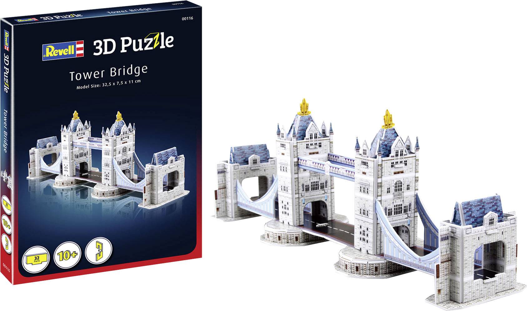 Mini 3D puzzle Tower Bridge 00116 Mini Tower Bridge 1 pc(s)