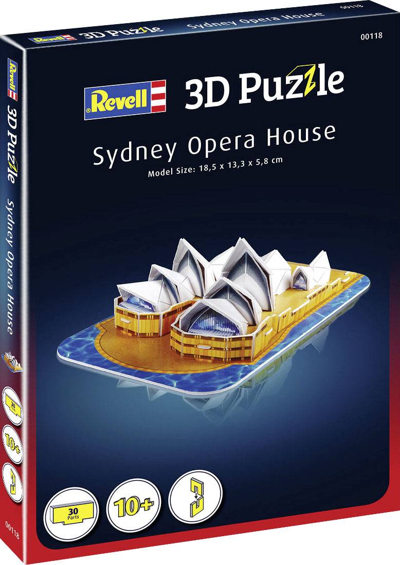 Mini 3D puzzle Opéra Sydney 00118 Mini Oper Sydney 1 pc(s)