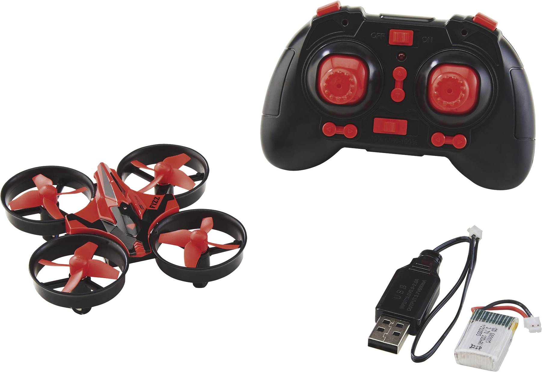 Revell Control Quadcopter "FIZZ" Drone quadricoptère prêt à voler (RtF) débutant