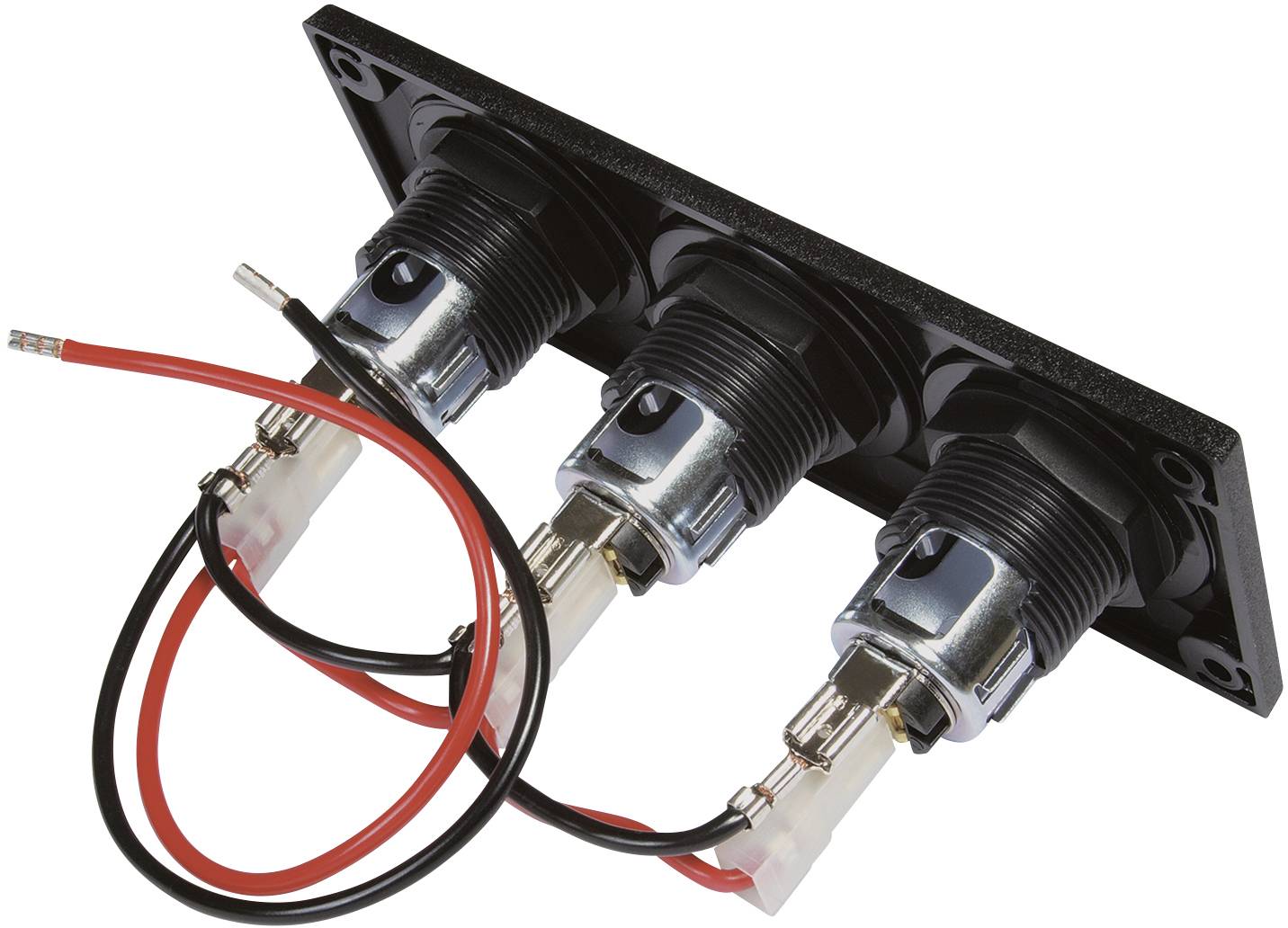 ProCar Prise de courant intégrée avec 3 prises de courant Charge de courant max=20 A 12 V, 24 V