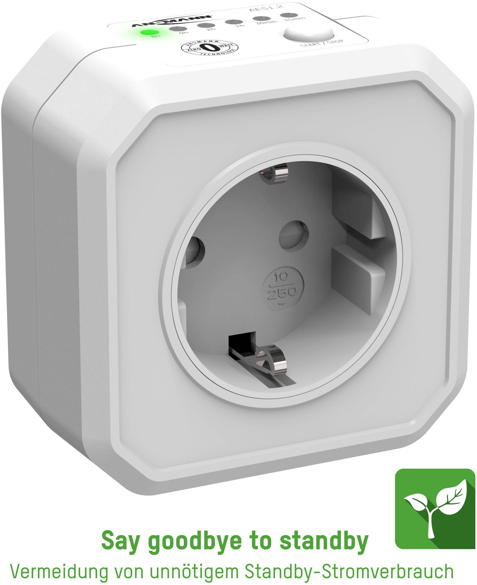 Ansmann 1260-0001 Minuterie pour prise électrique analogique fonction minuterie