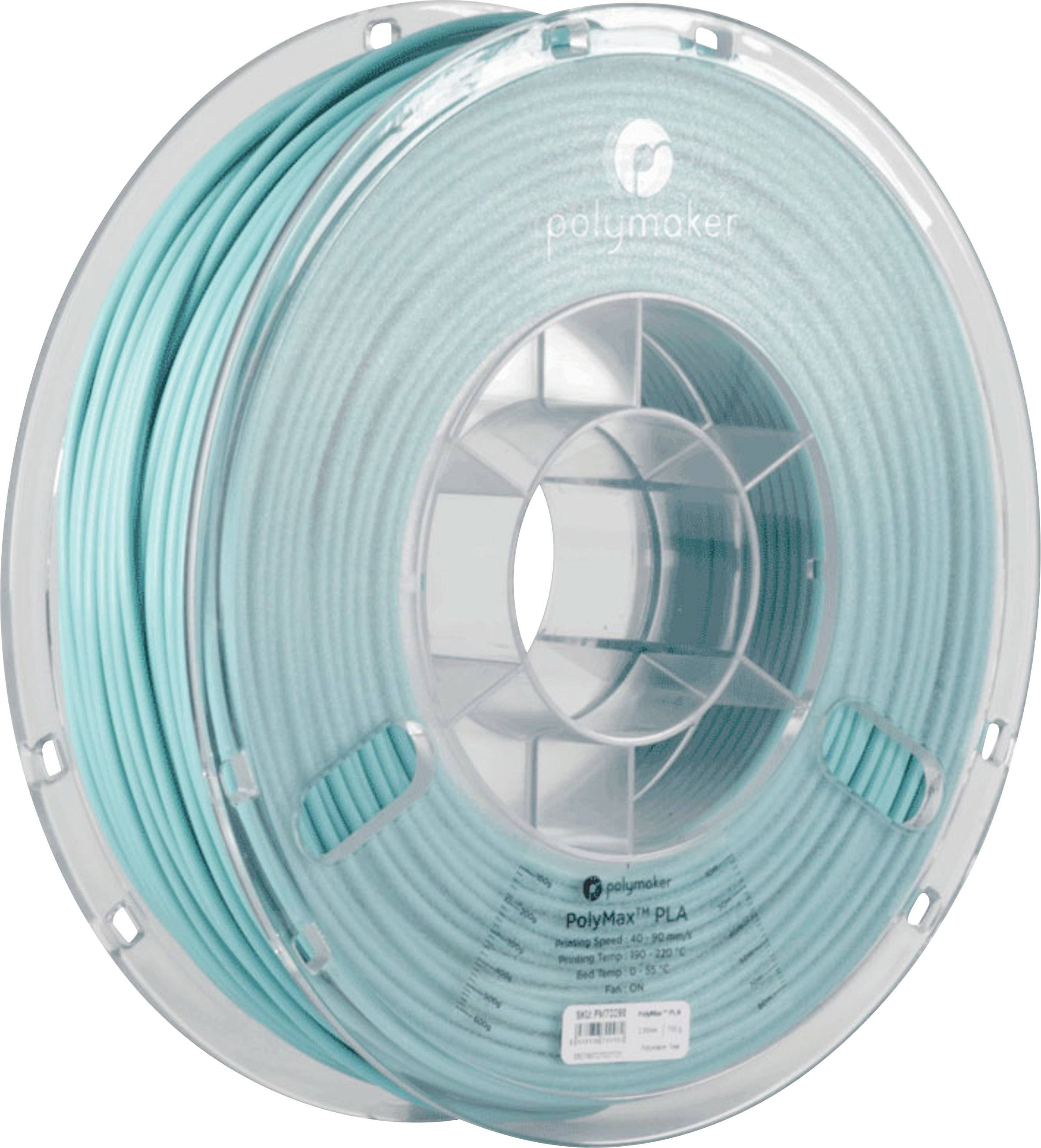 Polymaker 70097 PolyMax Filament PLA 1.75 mm 750 g turquoise PolyMax 1 pc(s)