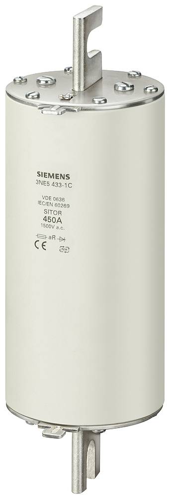 Siemens 3NE54310C Cartouche-fusible Taille du fusible = 3 350 A 1500 V 2 pc(s)