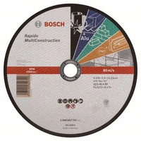 Bosch Accessories 2608602767 2608602767 Disque à tronçonner 230 mm 1 pc(s) acier Bosch Accessories 2608602767 2608602767 Disque à tronçonner 230 mm 1 pc(s) acier